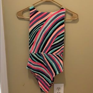 Aerie One Piece High Thigh Bathing Suit